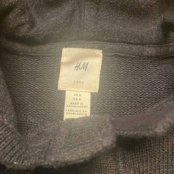 H&M Men’s Sweater/hoodie size M - Picture 4 of 7
